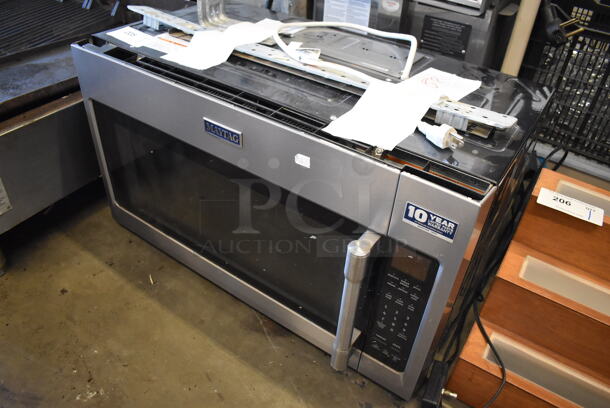 2019 Maytag MMV4206FZ-5 Stainless Steel Microwave w/ Plate. 120 Volts, 1 Phase. 30x16x18 - Image 2 of 5