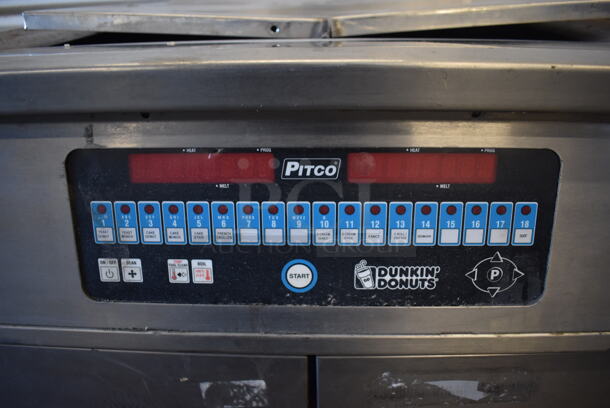 Pitco Frialator DD24RUFM Stainless Steel Commercial Floor Style Natural Gas Powered Donut Fryer. 72,000 BTU. 29x43x56 - Image 4 of 8