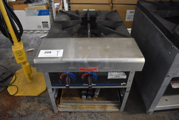 Star Max Stainless Steel Commercial Natural Gas Powered Single Burner Stock Pot Range. 18x24x20 - Image 1 of 7