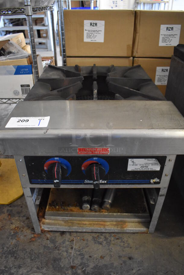 Star Max Stainless Steel Commercial Natural Gas Powered Single Burner Stock Pot Range. 18x24x20 - Image 2 of 7