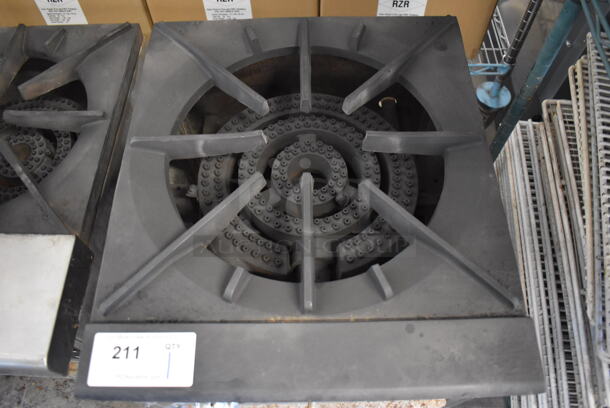 Imperial Stainless Steel Commercial Natural Gas Powered Single Burner Stock Pot Range. 18x21x24 - Image 5 of 7