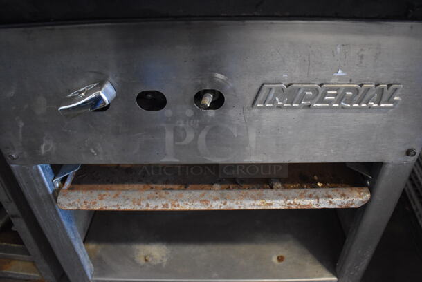 Imperial Stainless Steel Commercial Natural Gas Powered Single Burner Stock Pot Range. 18x21x24 - Image 6 of 7