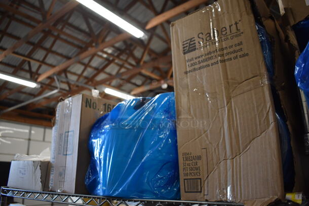 ALL ONE MONEY! Tier Lot of Various Items Including Plastic Lids and Trash Bags - Image 6 of 6