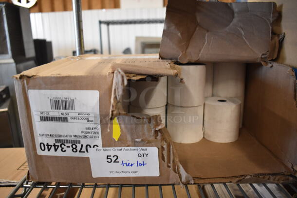 ALL ONE MONEY! Tier Lot of Various Items Including Printer Paper Rolls and Paper Towels - Image 2 of 6