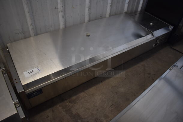 Arctic Air ACP55 Stainless Steel Commercial Countertop Refrigerated Rail. 115 Volts, 1 Phase. 55x16x10. Tested and Working!