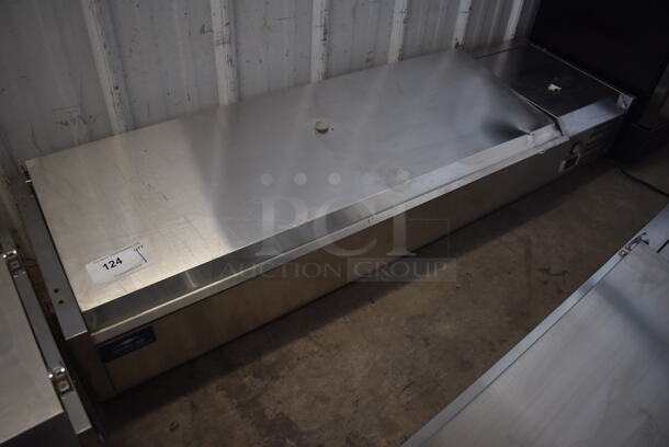 Arctic Air ACP55 Stainless Steel Commercial Countertop Refrigerated Rail. 115 Volts, 1 Phase. 55x16x10. Tested and Working! - Image 1 of 4