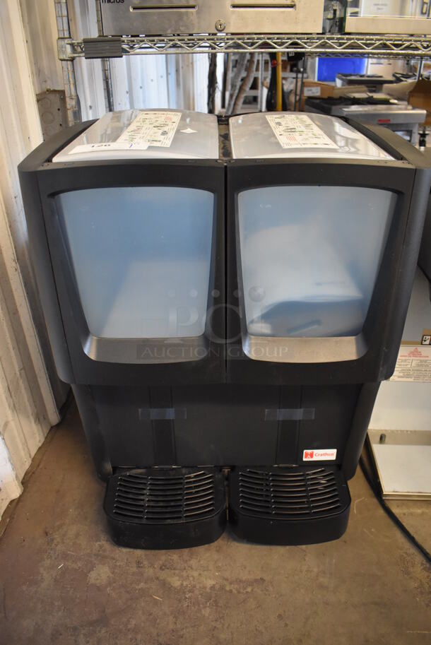 BRAND NEW! 2020 Crathco G-Cool C-2D-16 Commercial Countertop Double 5 Gallon Bowl Premix Cold Beverage Dispenser. Stock Picture Used For Gallery. 115 Volts, 1 Phase. 22x18x27. Tested and Working! - Image 2 of 6