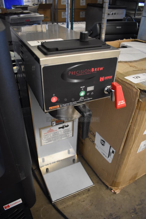 BRAND NEW! Grindmaster B-SAP Stainless Steel Commercial Countertop Coffee Machine w/ Hot Water Dispenser, Metal Brew Basket. 120 Volts, 1 Phase. 8x20x26 - Image 2 of 4