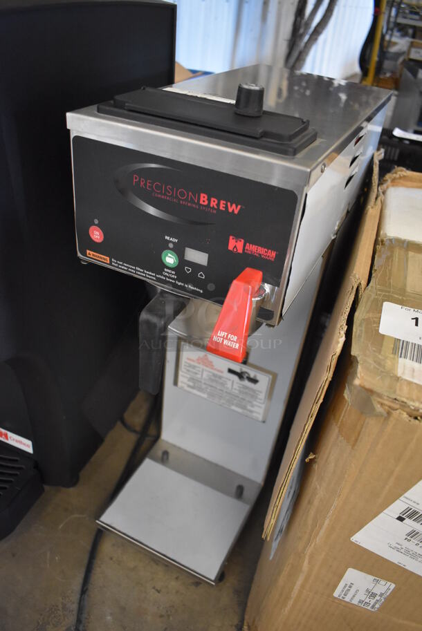 BRAND NEW! Grindmaster B-SAP Stainless Steel Commercial Countertop Coffee Machine w/ Hot Water Dispenser, Metal Brew Basket. 120 Volts, 1 Phase. 8x20x26 - Image 3 of 4