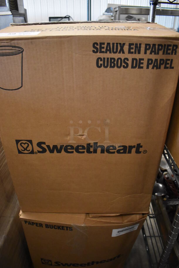 ALL ONE MONEY! Lot of 2 Boxes of Sweetheart Disposable Buckets - Image 3 of 4