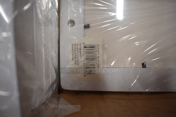 PALLET LOT OF 24 Boxes of 48 BRAND NEW Just a Frame Whitewash Finish Picture Frames w/ Chalk. 4x0.5x6. 24 Times Your Bid!  - Image 4 of 7