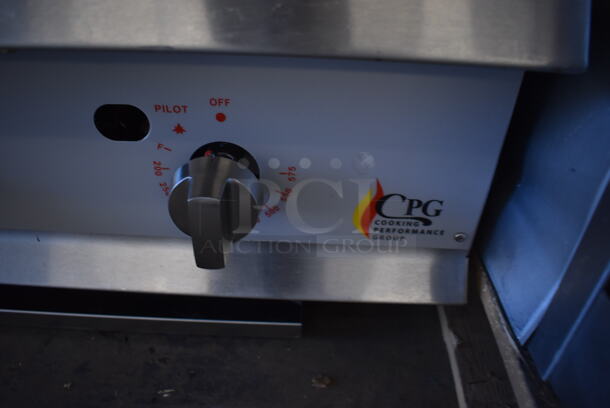 BRAND NEW SCRATCH AND DENT! CPG Cooking Performance Group GT-CPG-48-NL Stainless Steel Commercial Countertop Gas Powered Flat Top Griddle w/ Thermostatic Controls. 48x30x16. Tested and Working! - Image 2 of 7