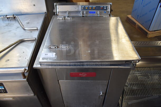 Bakers Aid RFR118 Stainless Steel Commercial Floor Style Electric Powered Donut Fryer. 240 Volts, 3 Phase. 28x36x41 - Image 2 of 9