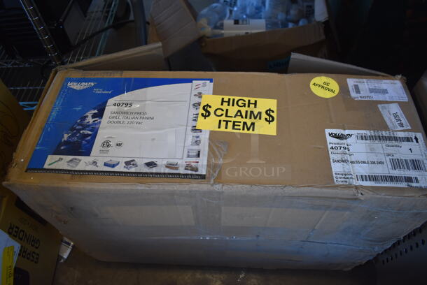 BRAND NEW SCRATCH AND DENT! Vollrath Cayenne 40795 Stainless Steel Commercial Countertop Electric Powered Dual Panini Press. 208/240 Volts. 22.5x14.5x8. Tested and Working! - Image 8 of 8