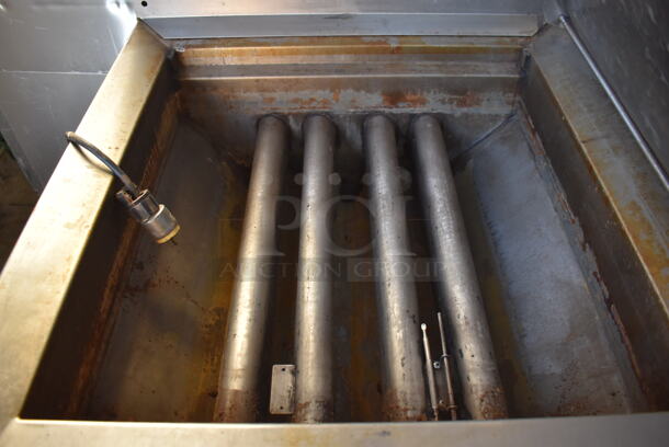 Pitco Frialator DD24RUFM Stainless Steel Commercial Floor Style Natural Gas Powered Donut Fryer. 72,000 BTU. 30x43x56 - Image 7 of 7