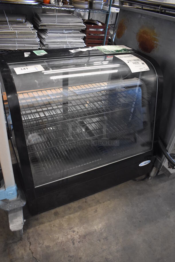 BRAND NEW! KoolMore Metal Commercial Countertop Display Case Merchandiser. Missing 1 Back Door. 27x16x26. Tested and Working! - Image 2 of 4
