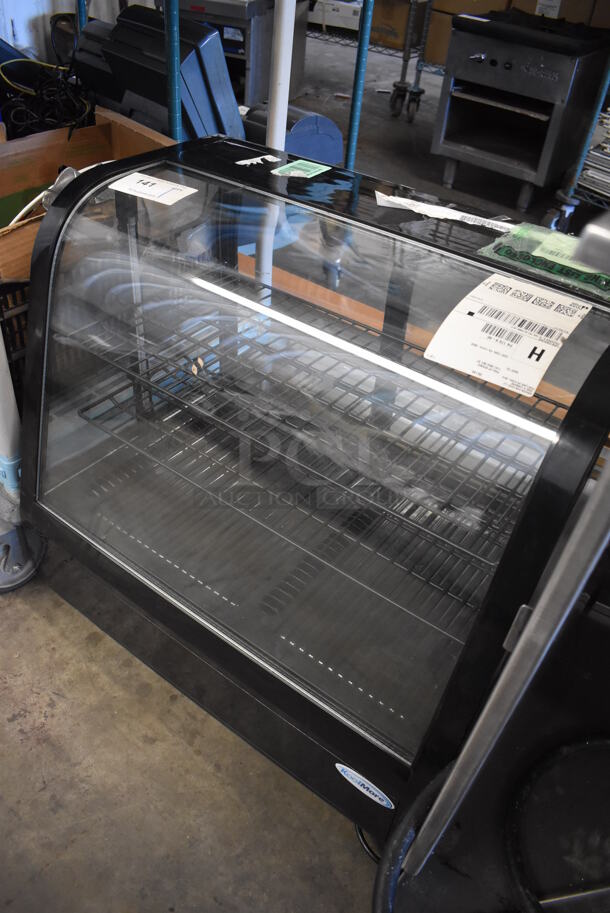 BRAND NEW! KoolMore Metal Commercial Countertop Display Case Merchandiser. Missing 1 Back Door. 27x16x26. Tested and Working! - Image 3 of 4