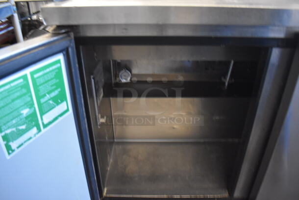 Turbo Air MST-72 Stainless Steel Commercial Sandwich Salad Prep Table Bain Marie Mega Top on Commercial Casters. 115 Volts, 1 Phase. 73x30x43. Tested and Powers On But Does Not Get Cold - Image 8 of 9