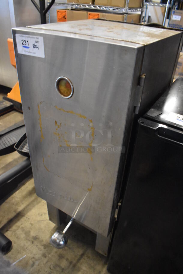 Norris N-5 SM Stainless Steel Commercial Countertop Milk Dispenser. 110 Volts, 1 Phase. 14.5x18x39.5. Tested and Powers On But Does Not Get Cold - Image 2 of 6