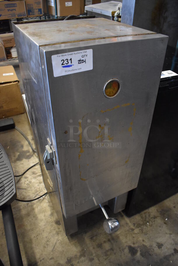 Norris N-5 SM Stainless Steel Commercial Countertop Milk Dispenser. 110 Volts, 1 Phase. 14.5x18x39.5. Tested and Powers On But Does Not Get Cold - Image 3 of 6