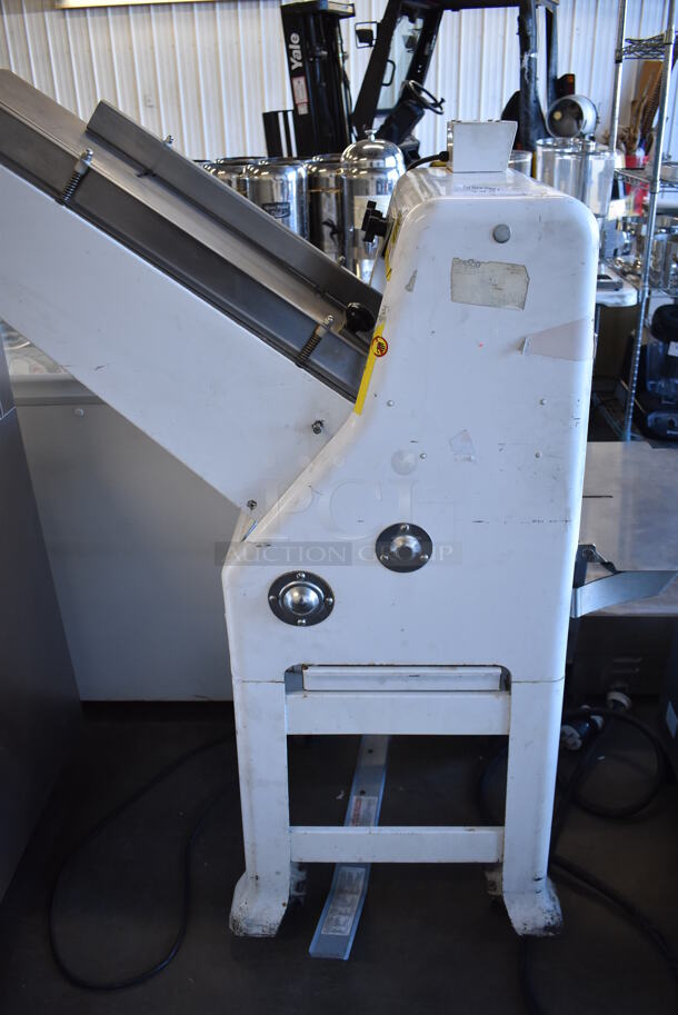 Oliver 797-32-NC Metal Commercial Floor Style Bread Loaf Slicer. 115 Volts, 1 Phase. 48x21x56. Tested and Working! - Image 7 of 7