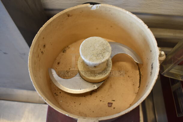 Robot Coupe Metal Commercial Countertop Food Processor w/ Bowl and S Blade. 8x11x17. Tested and Working! - Image 4 of 5