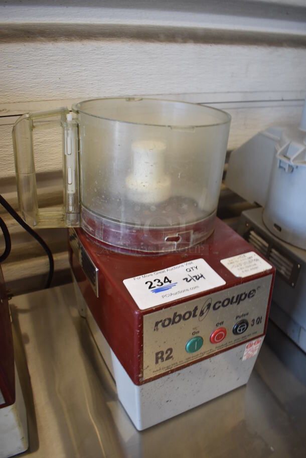 Robot Coupe R2N Metal Commercial Countertop Food Processor w/ Bowl and S Blade. 120 Volts, 1 Phase. 8x11x17. Tested and Working! - Image 3 of 6