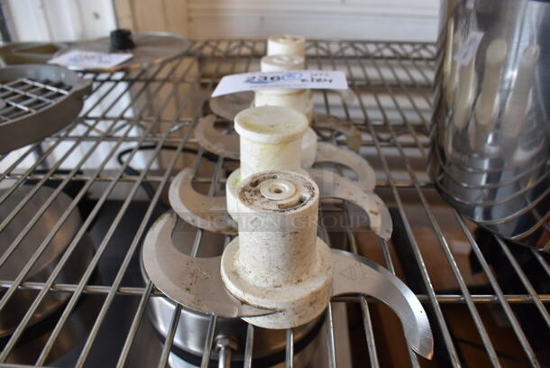 5 Metal S Blades for Food Processor. 7x3x3. 5 Times Your Bid! - Image 1 of 5