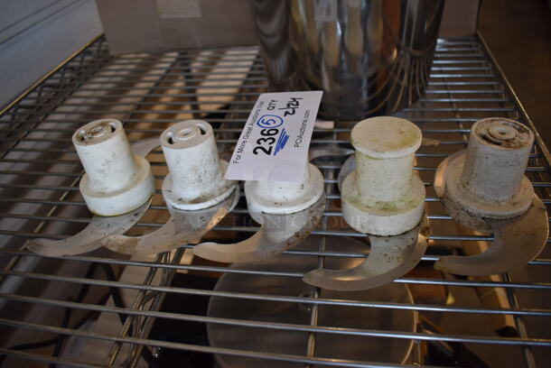 5 Metal S Blades for Food Processor. 7x3x3. 5 Times Your Bid! - Image 3 of 5