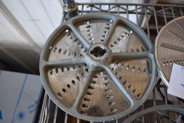 3 Various Metal Blades for Food Processor. 8x8x1.5, 7.5x7.5x2. 3 Times Your Bid! - Image 3 of 6