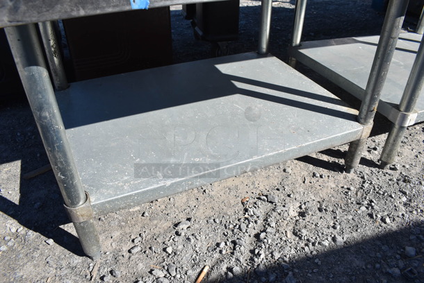 Stainless Steel Commercial Equipment Stand w/ Metal Under Shelf. 36x30x25 - Image 3 of 5