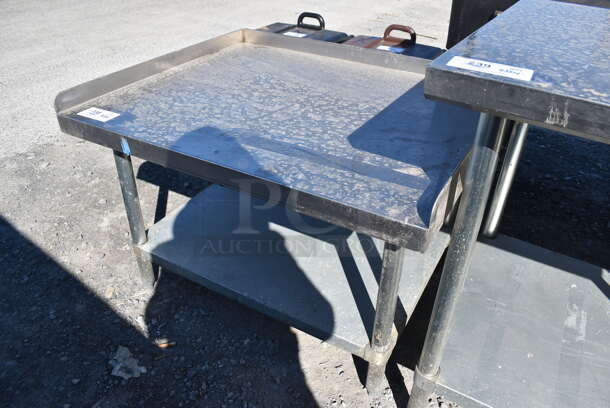 Stainless Steel Commercial Equipment Stand w/ Metal Under Shelf. 36x30x25 - Image 5 of 5