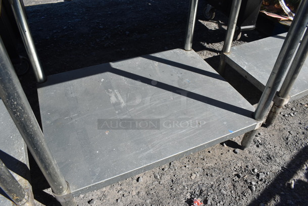 Stainless Steel Commercial Table w/ Metal Under Shelf. 36x30x34 - Image 3 of 3