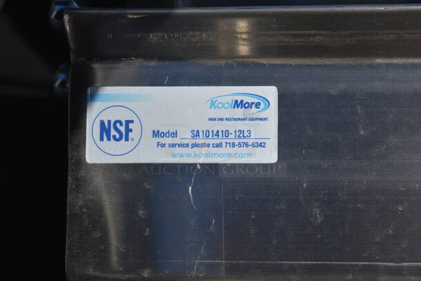 KoolMore SA101410-12L3 Stainless Steel Commercial Single Bay Sink w/ Left Side Drain Board. 25x20x43. Bay 10x14x10. Drain Board 10x16x1 - Image 4 of 4