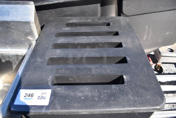 Black Poly Dunnage Rack. 18x22x11.5 - Image 2 of 3