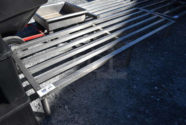 Metal Dunnage Rack. 72x24x10