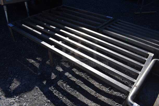Metal Dunnage Rack. 72x24x10 - Image 3 of 3