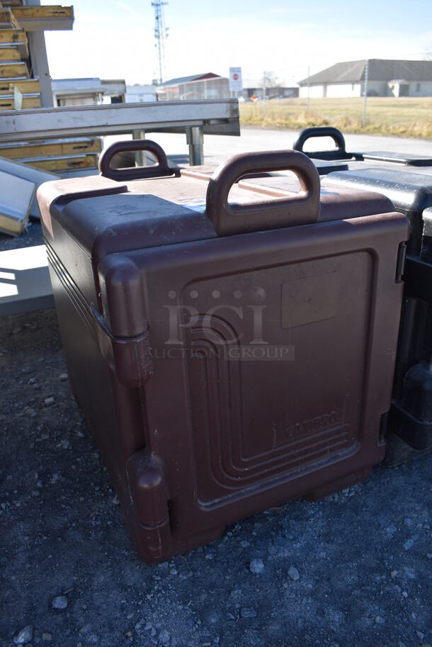 Cambro Brown Poly Insulated Food Carrying Case. 17x25x23 - Image 3 of 6