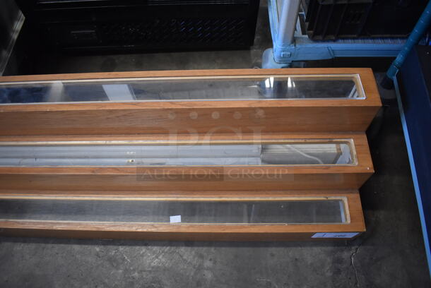 Wooden Countertop 3 Tier Bottle Merchandiser Display. 66x12x12. Tested and Working! - Image 4 of 4