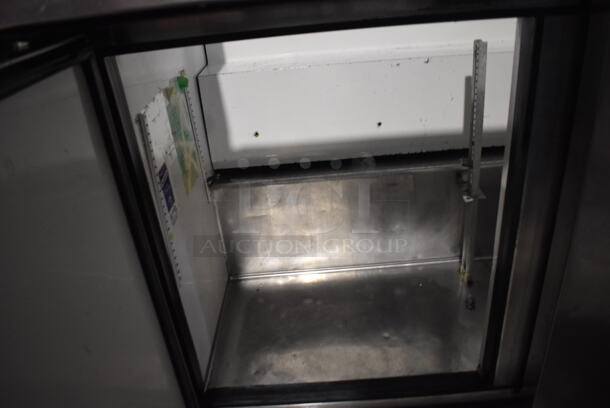 True Stainless Steel Commercial Sandwich Salad Prep Table Bain Marie Mega Top on Commercial Casters. 115 Volts, 1 Phase. 49x34x47. Tested and Working! - Image 5 of 7