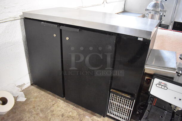 Beverage Air BB48 Metal Commercial 2 Door Back Bar Cooler. 115 Volts, 1 Phase. 48x23.5x38. Tested and Working! - Image 2 of 7