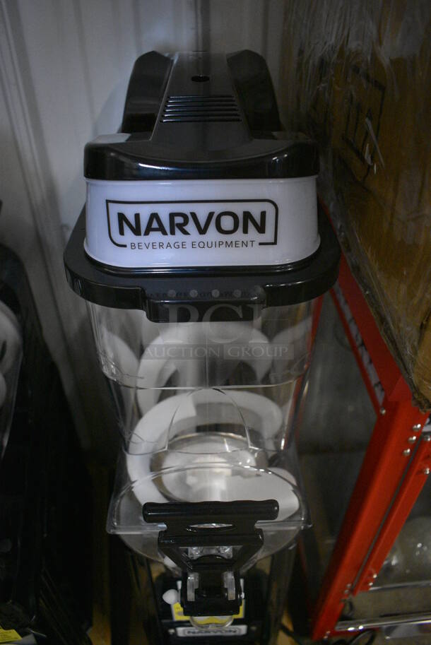 BRAND NEW IN BOX! Narvon Model OASIS 1-10 Metal Commercial Countertop Single Hopper Slushie Machine. Hopper Has 2.6 Gallon Capacity. 120 Volts, 1 Phase. 8x20x34. Tested and Working! - Image 5 of 8