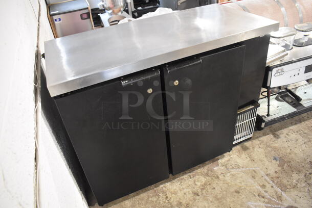 Beverage Air BB48 Metal Commercial 2 Door Back Bar Cooler. 115 Volts, 1 Phase. 48x23.5x38. Tested and Working! - Image 3 of 7
