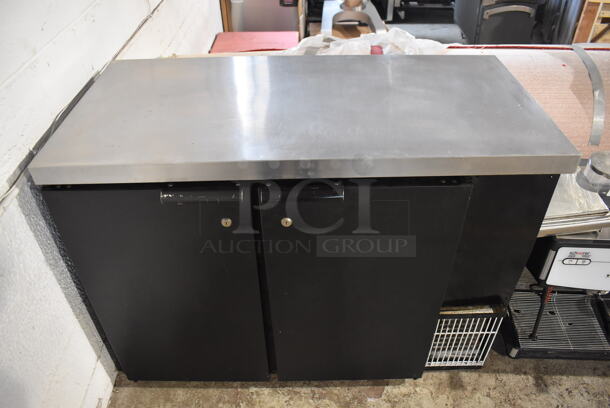 Beverage Air BB48 Metal Commercial 2 Door Back Bar Cooler. 115 Volts, 1 Phase. 48x23.5x38. Tested and Working! - Image 7 of 7