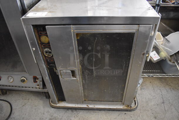 FWE Stainless Steel Commercial Single Door Undercounter Warming Holding Cabinet on Commercial Casters. 115 Volts, 1 Phase. 29.5x31x34. Tested and Working! - Image 2 of 6