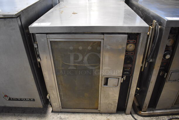FWE Stainless Steel Commercial Single Door Undercounter Warming Holding Cabinet. 115 Volts, 1 Phase. 29.5x31x30. Tested and Working! - Image 1 of 5