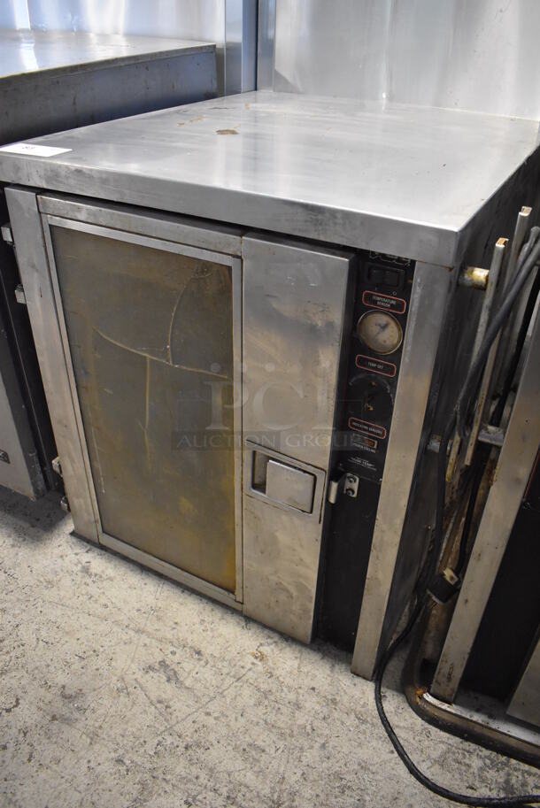 FWE Stainless Steel Commercial Single Door Undercounter Warming Holding Cabinet. 115 Volts, 1 Phase. 29.5x31x30. Tested and Working! - Image 3 of 5