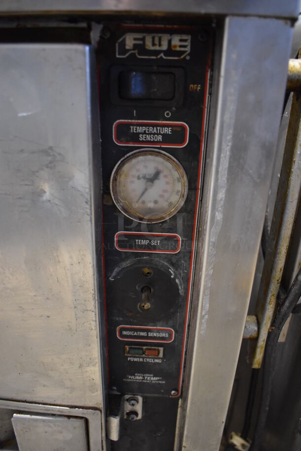 FWE Stainless Steel Commercial Single Door Undercounter Warming Holding Cabinet. 115 Volts, 1 Phase. 29.5x31x30. Tested and Working! - Image 4 of 5