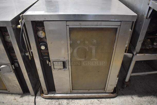 FWE Stainless Steel Commercial Single Door Undercounter Warming Holding Cabinet. 115 Volts, 1 Phase. 29.5x31x30. Tested and Working! - Image 1 of 5