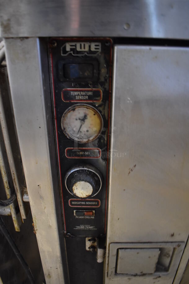 FWE Stainless Steel Commercial Single Door Undercounter Warming Holding Cabinet. 115 Volts, 1 Phase. 29.5x31x30. Tested and Working! - Image 4 of 5